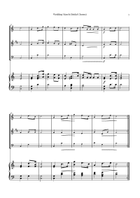 Wedding March (Bridal Chorus) Woodwind Trio scores gallery preview page 3