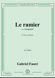 G. Fauré-Le ramier,in f minor