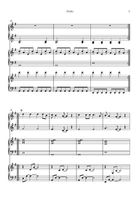 Clocks Piano scores gallery preview page 3