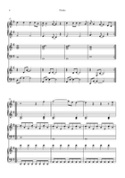 Clocks Piano scores gallery preview page 4