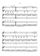 Clocks Piano scores gallery preview page 5