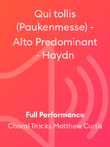 Qui tollis (Paukenmesse) - Alto Predominant - Haydn
