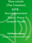 Now vanish (The Creation) SATB - Accompaniment Track - Franz Joseph Haydn