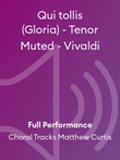 Qui tollis (Gloria) - Tenor Muted - Vivaldi