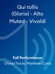 Qui tollis (Gloria) - Alto Muted - Vivaldi