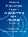 O cessate di piagarmi (Medium High) Unison - Accompaniment Track - Alessandro Scarlatti
