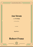 R. Franz-Am Strom,in e minor