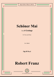 R. Franz-Schoner Mai,in e minor