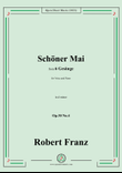 R. Franz-Schoner Mai,in d minor