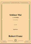 R. Franz-Schoner Mai,in g minor