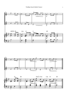 Wedding March (Bridal Chorus) Clarinet Duet scores gallery preview page 3