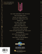 Wicked - Complete Movie Collection Piano, Vocal, Guitar scores gallery preview page 11