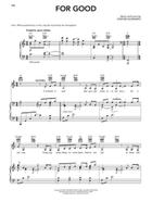 Wicked - Complete Movie Collection Piano, Vocal, Guitar scores gallery preview page 10