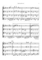 Big Girls Don't Cry Clarinet Quartet scores gallery preview page 3