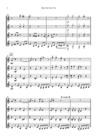 Big Girls Don't Cry Clarinet Quartet scores gallery preview page 4