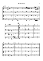 Big Girls Don't Cry Clarinet Quartet scores gallery preview page 5