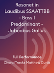 Resonet in Laudibus SSAATTBB - Bass 1 Predominant - Jabcobus Gallus