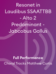 Resonet in Laudibus SSAATTBB - Alto 2 Predominant - Jabcobus Gallus