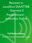 Resonet in Laudibus SSAATTBB - Soprano 2 Predominant - Jabcobus Gallus