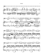 Andante (ii) from Klavertrio Op. 100 for viola and piano (abridged) Piano scores gallery preview page 3