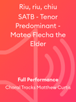 Riu, riu, chiu SATB - Tenor Predominant - Mateo Flecha the Elder