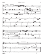 SOFTLY AND TENDERLY - Violin Solo with Piano Accompaniment (Grade 3) Violin Solo scores gallery preview page 3