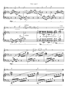 Poem for Violin and Piano Violin Solo scores gallery preview page 3