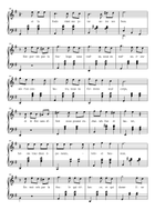 La Foule Easy Piano scores gallery preview page 3