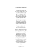 A Christmas Madrigal - Low voice Choir scores gallery preview page 3