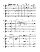 Howl's Moving Castle Woodwind Quintet scores gallery preview page 3