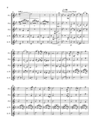 Howl's Moving Castle Woodwind Quintet scores gallery preview page 4