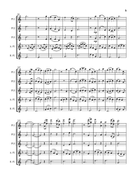 Howl's Moving Castle Woodwind Quintet scores gallery preview page 5