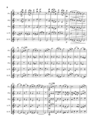 Howl's Moving Castle Woodwind Quintet scores gallery preview page 6