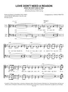 Love Don't Need A Reason SSAA scores gallery preview page 6
