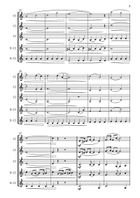 When I'm Sixty-Four Clarinet Quintet scores gallery preview page 3