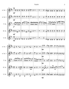 Popular Saxophone Quartet scores gallery preview page 3