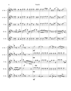 Popular Saxophone Quartet scores gallery preview page 4