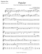 Popular Saxophone Quartet scores gallery preview page 6