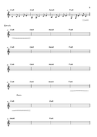Dammit Electric Guitar scores gallery preview page 3