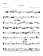 Royals String Quartet scores gallery preview page 6