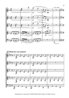 Intermedio from La leyenda del beso Woodwind Quintet scores gallery preview page 6