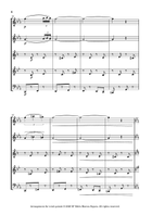 Suspiros de España, pasodoble Woodwind Quintet scores gallery preview page 5