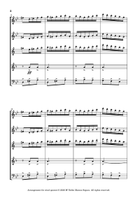 Intermedio from La boda de Luis Alonso Woodwind Quintet scores gallery preview page 3