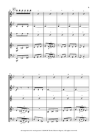 Intermedio from La boda de Luis Alonso Woodwind Quintet scores gallery preview page 6