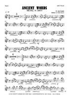 Ancient Words String Quartet scores gallery preview page 6