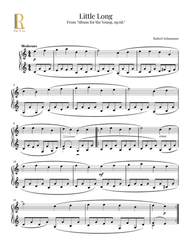 Little Long - From Album for the young, op.68