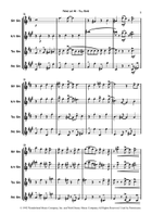 Friend Like Me Saxophone Quartet scores gallery preview page 6