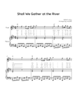 Shall We Gather at the River - Flute & Piano in D With Chords & Lyric