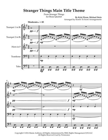 Stranger Things Main Title Theme