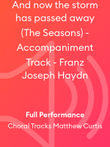 And now the storm has passed away (The Seasons) - Accompaniment Track - Franz Joseph Haydn
